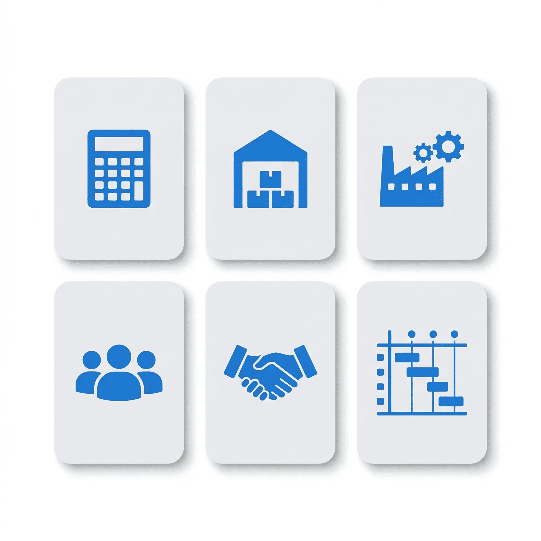 ERPNext platform overview showing unified modules for accounting, inventory, manufacturing, and HR management